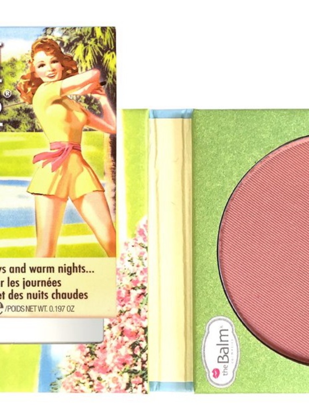 theBalm Powder Blush in Dusty Rose Pink
